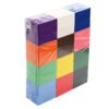 Wooden Domino Blocks Building Toy Kits Color Sort Rainbow Dominoes Games Educational Wood Block Toys For Children Kids Gifts