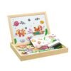 Wooden Magnetic Puzzle Toys Children 3D Puzzle Box Figure Animals Circus Writing Drawing Board Learning Education Toys For Kids
